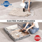Hanging Vacuum Storage Bags, 4 Pack Hanging Storage Bags - Image 6