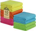 Microfiber Cleaning Cloth, 10 Pack Reusable Microfiber Towels by Unimade