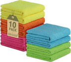 Microfiber Cleaning Cloth, 10 Pack Reusable Microfiber Towels by Unimade