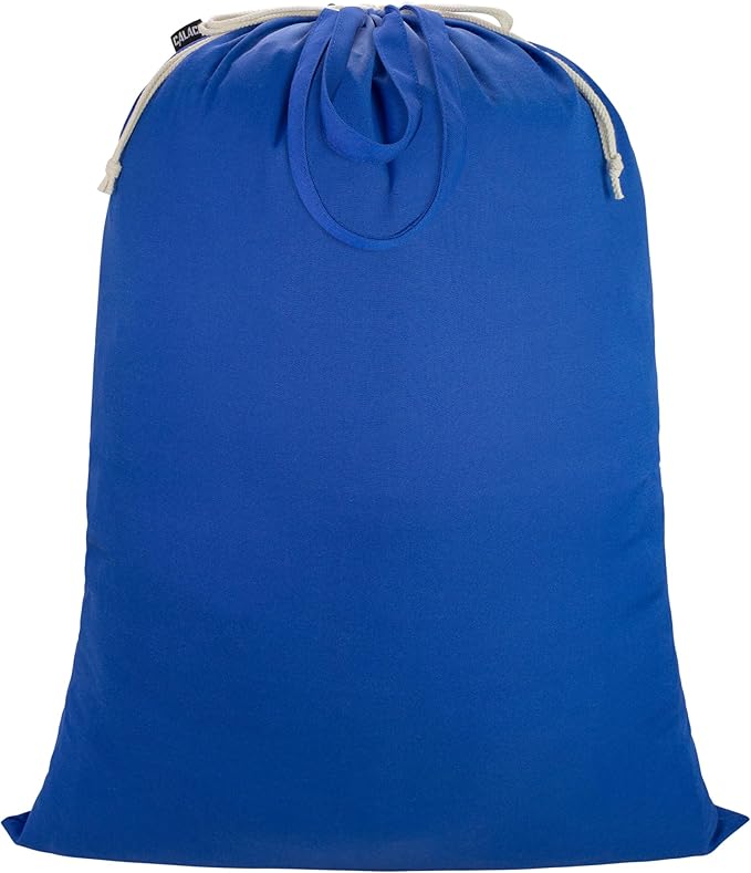 Laundry Bag with Handles & Drawstring Closure 27.6”Wx35"H, Thick Laundry Bag by CALACH
