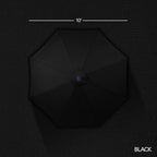 Best Choice Products 10ft Offset Cantilever Hanging Market Patio Umbrella, Smooth 360° Rotation, 8 Sturdy Ribs, Easy Adjustment - Black - Image 8
