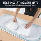 Seiritex Ironing Mat, Portable Ironing Pad 39.4 x 18.9 inch Table Top Iron - Image 3