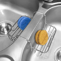 Stainless Steel Sponge Holder for Kitchen Sink by Unknown