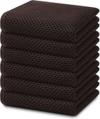 Homaxy 100% Cotton Waffle Weave Kitchen Dish Towels, Ultra Soft Absorbent Quick by Homaxy