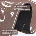 Absorbent Coffee Mat, Fashion Dish Drying Mat - Image 7