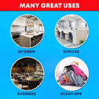 Tasker 55-60 Gallon Trash Bags Heavy Duty | Mega ValuePack 150 Bags | Large - Image 2