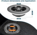 Kitchen Sink Drain Strainer 3 Pack, 304 Stainless Steel Pop Up Sink Stopper - Image 5