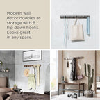 Umbra Flip Wall-Mounted Coat Rack - Image 4