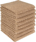 Bumble Towels Premium Kitchen Dish Cloths | 8 Pack | Diagonal Deluxe Dish Cloth by BumbleTowels