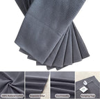 QUILTINA Dish Towels Set, 100% Cotton Waffle Weave Kitchen Towels 6 Pack - Image 2