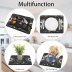 Dish Drying Mat for Multiple Usage. Super Absorbent, Easy clean, Quick dry - Image 4