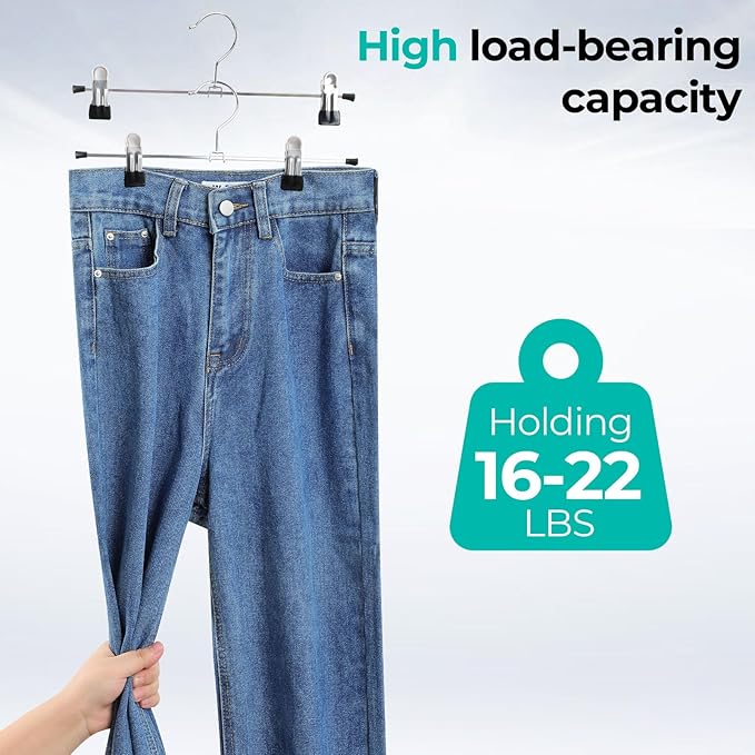 GoodtoU Pants Hangers 50 Pack - Image 4