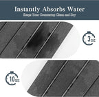 2pcs Stone Dish Drying Mat for Kitchen Counter, Quick-Dry Diatomaceous Earth - Image 4