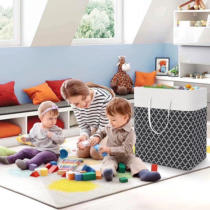 StorageRight Laundry Basket Hamper Large Collapsible Laundry Hamper - Image 7
