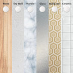 JULBEAR Door Stopper Wall Protector, Absorbent Silicone, Door Handle Bumpers - Image 7