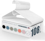 Neaties Super Heavy Duty Clothes Hangers 100 Pack – Made in The USA - 10lb by NeatiesHangers