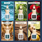 Premium Car Air Freshener, 6 Pack Deep Luxury Scent Essential Oil Diffuser - Image 4