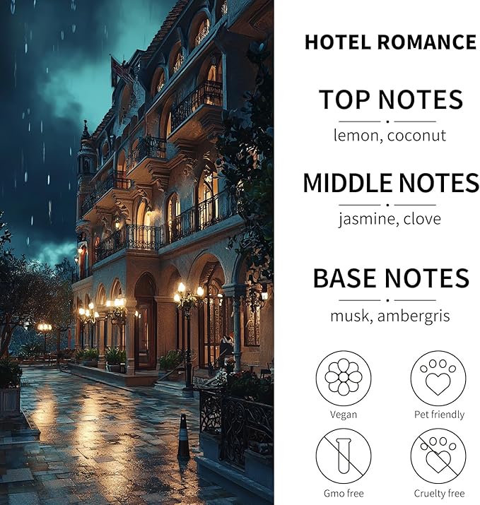 2- Pack Hotel Romance Car Air Freshener Hanging Long Lasting Scent Essential - Image 3