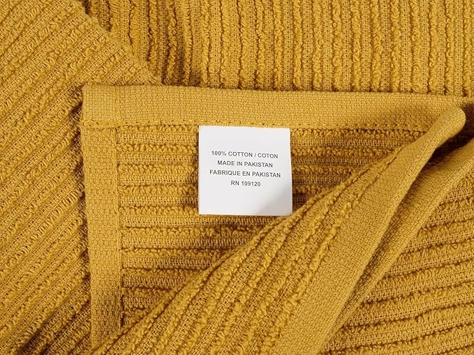 KAF Home Premium Kitchen Towels, Large 100% Cotton, Flat & Terry Absorbent Dish - Image 2
