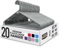 Utopia Home Plastic Hangers 20 Pack by UTOPIAHOME