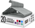 Utopia Home Plastic Hangers 20 Pack by UTOPIAHOME