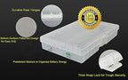 Foto&Tech AA AAA Battery Storage Box, Rechargeable Battery Storage Case Battery - Image 2