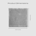 Luxury Silver-Infused Gray Washcloths 4-Pack, 12.9"x12.9" - Image 6
