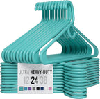 NEATERIZE Ultra Heavy Duty Plastic Clothes Hangers by Neaterize