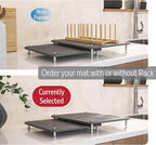Large Stone Drying Mat for Kitchen Counter | 15.8” x 11.8” Dish Drying Mat - Image 7