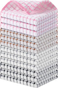 Kitinjoy Cotton 12 Pack Terry Kitchen Dish Cloths, 12 x 12 Inches Super Soft by Kitinjoy