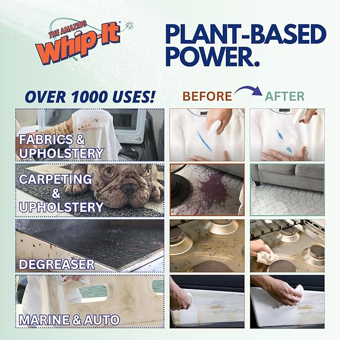 Whip It Cleaner Concentrate, Plant Based Enzyme Cleaner, Cleaning Food - Image 3