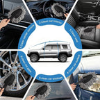 Car Detailing Brush Kit with Detail Brushes, Car Interior Detailing Brushe - Image 5