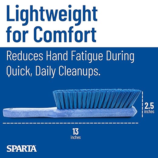 SPARTA Handheld Soft Counter Brush 8 Inch Bristle Span, Countertops, and - Image 4