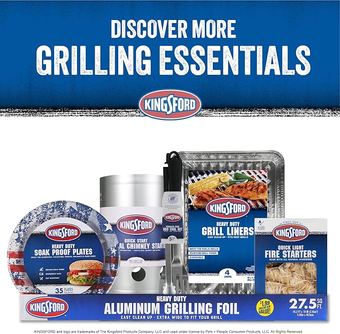 Kingsford Heavy Duty Aluminum Grilling Foil - Image 7