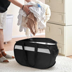 Collapsible Laundry Baskets, Foldable Tear Proof Pop Up Hamper - Image 2