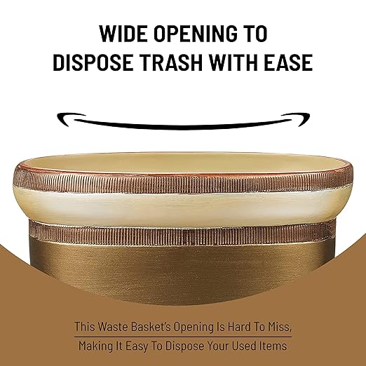 Zahari Home Decorative Trash Can - Image 7