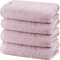 SEMAXE Purple Hand Towels for Bathroom, 100% Cotton Towels by SEMAXE