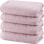 SEMAXE Purple Hand Towels for Bathroom, 100% Cotton Towels by SEMAXE