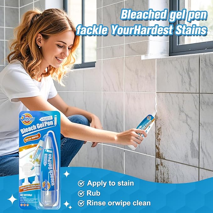 Bleach Pen For Clothing, Bleach Pen, Stain Remover Pen, bleach Gel pen - Image 5