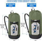 BALEINE 150L Laundry Bag Backpack, 900D Oxford Fabric Large Travel Laundry Bags - Image 3