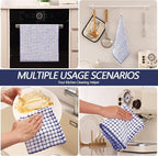 Homaxy Kitchen Towels and Dishcloths Set, 16 x 25 and 12 x 12 Inches, Super - Image 6
