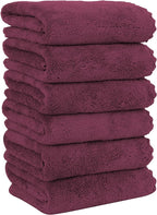 MOONQUEEN 6 Pack Premium Hand Towels by MOONQUEEN