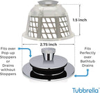Tubbrella The Most Innovative Bathtub Drain Strainer/Hair Catcher - Image 3