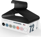 Neaties Heavy Duty Clothes Hangers 50+ Pack – Made in The USA – 8lb Capacity by NeatiesHangers