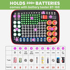 Battery Organizer Storage Holder Case Box - Image 2