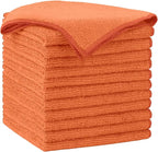 AIDEA Microfiber Cleaning Cloth-12PK, Soft Microfiber Towels by AIDEAHOME