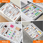 Large Utensil Drawer Organizer Expandable Silverware Organizer - Image 9