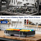 Battery Organizer Storage Holder Box Case - Image 4