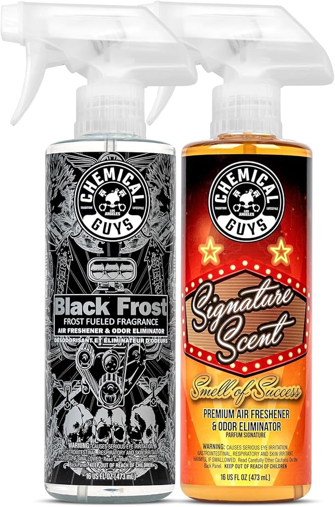 Chemical Guys AIR_302 Black Frost Scent and Signature Scent Combo Pack by ChemicalGuys
