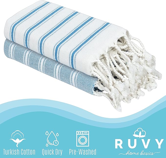 Ruvy Home Basics Turkish Hand Towels - Image 2
